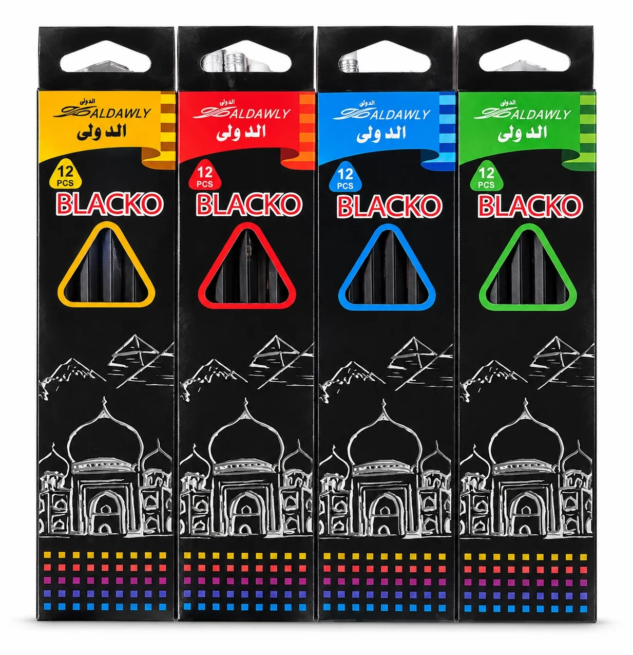 قلم رصاص اسود باكيت