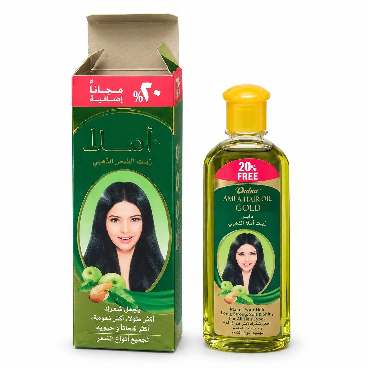 زيت شعر دابر املا صغير