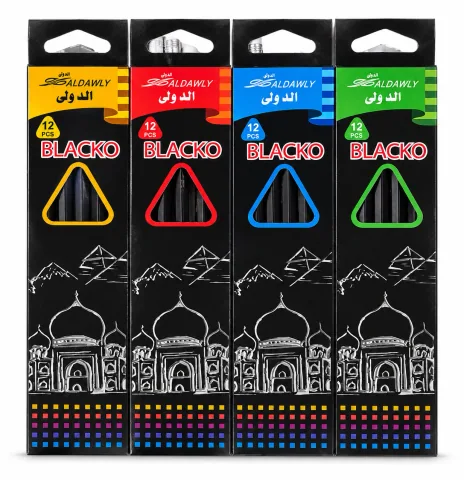 قلم رصاص اسود باكيت